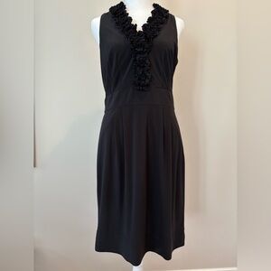 Just…Taylor Little Black Dress Womens 8 Black Lined